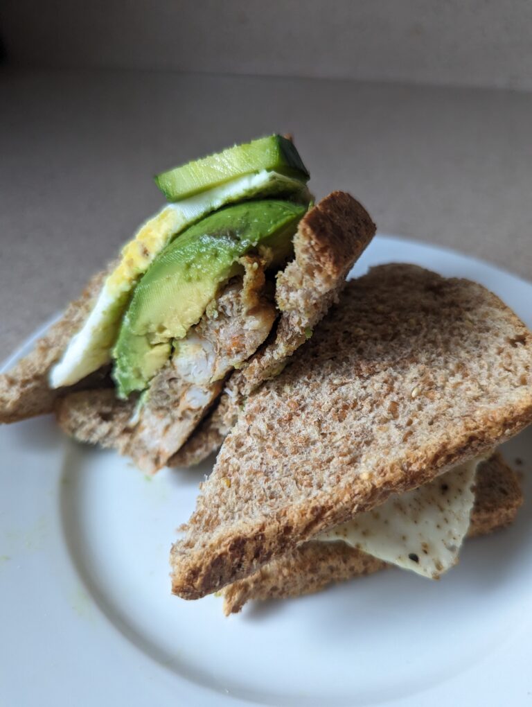How to make a protein sandwich | NakaNaka Mom Fitness