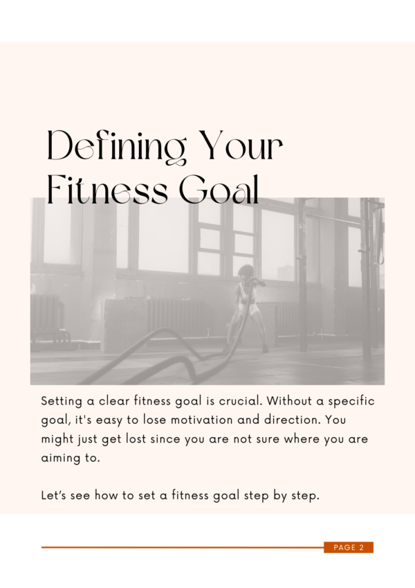 eBook - How to program your workout plan - Image 3