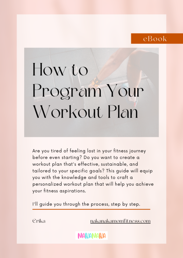 eBook - How to program your workout plan