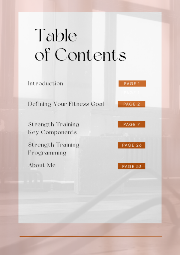 eBook - How to program your workout plan - Image 2