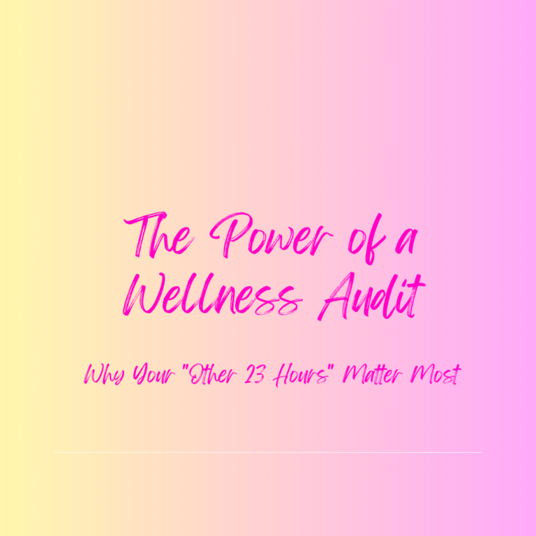 The power of a Wellness Audit